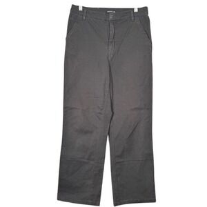 TOAD&CO Women's Size 8 Charcoal Gray Cotton Lyocell Elastane Utility Pants